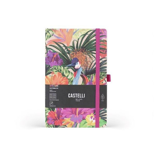 Milano Notebook Mid Ruled Eden Tropıcal 13 X 21 Cm