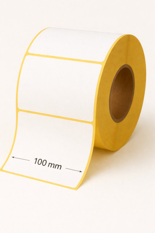 Termal Barkod Etiketi | 100X100 Mm | 500 Sarım | 1 Rulo