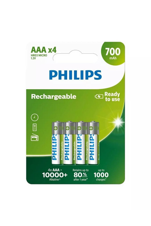 Şarj Edilebilir Aaa 700 Mah X4
