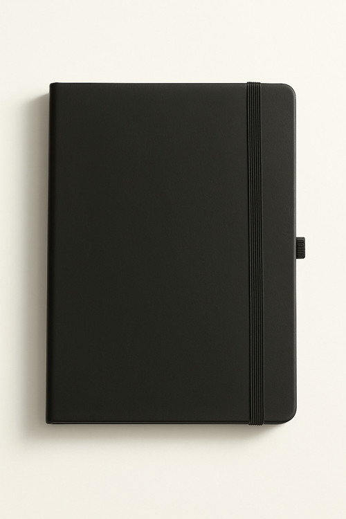 13 X 21 Termo Deri Çizgili Tarihsiz Ajanda Lastikli Defter 96 Yaprak