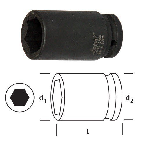LN34ID1-1/16 INCH UZUN LOKMA 3/4" 1-1/16