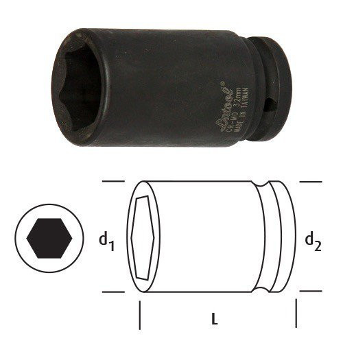 LN34D32 UZUN LOKMA 3/4" 32 mm