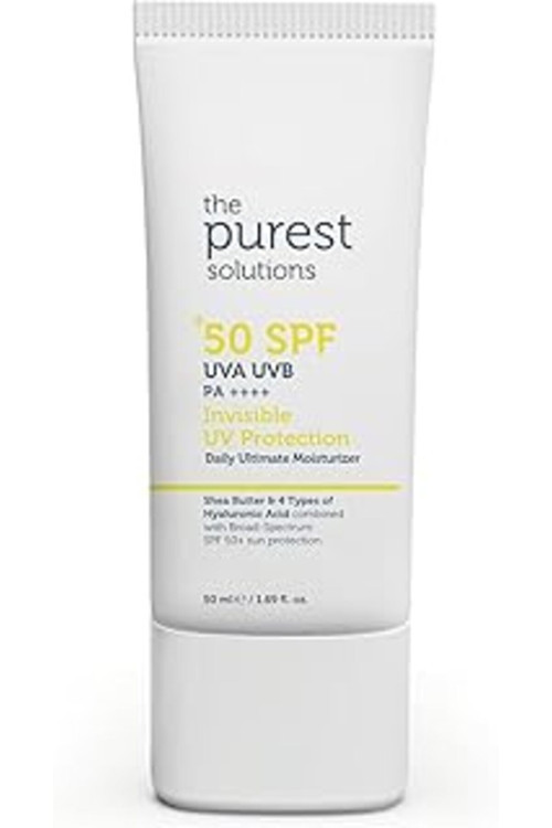 The Purest Solutions, Yüksek Koruma Ve Nemlendirici Etkili Güneş Koruyucu Krem Spf 50, 50 Ml