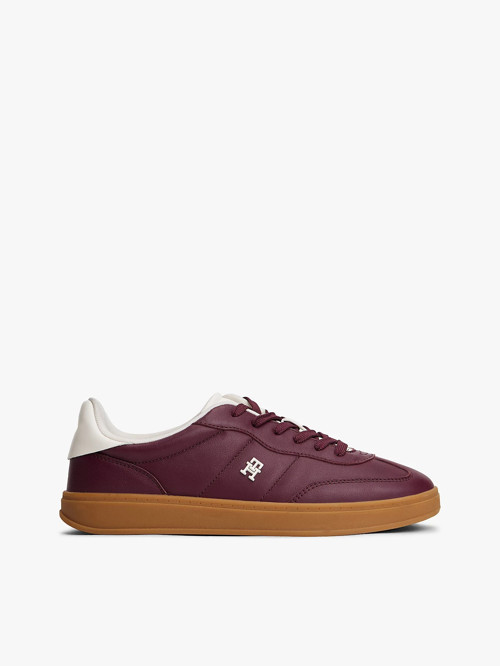 TH HERITAGE SNEAKER SHINY Kadın Kahverengi Spor Ayakkabı - FW0FW08823