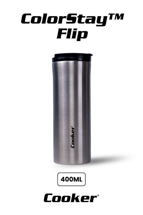 ColorStay Flip 400 ml Paslanmaz Çelik Bardak Termos CKR2066