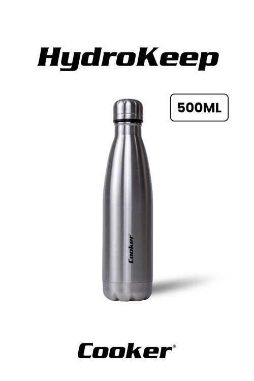 HydroKeep 500 ml Paslanmaz Çelik Şişe Termos CKR2053