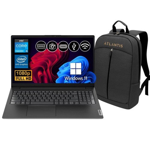 V15 G4 IRU i5-13420H 40GB 512GB SSD W11Pro 15.6" Notebook 83A100NSTX ATL69 + Çanta Hediye
