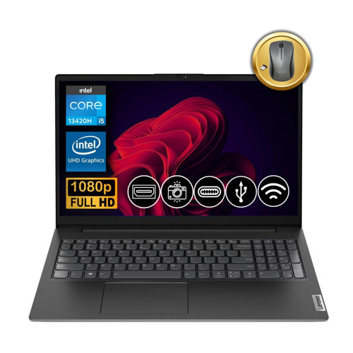 V15 G4 IRU i5-13420H 24GB 1TB SSD FreeDos 15.6" Notebook 83A100NSTX ATL31 + Mouse Hediye