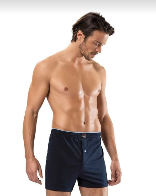 1400 ERKEK PENYE DÜZ RENK BOXER 3 ADET