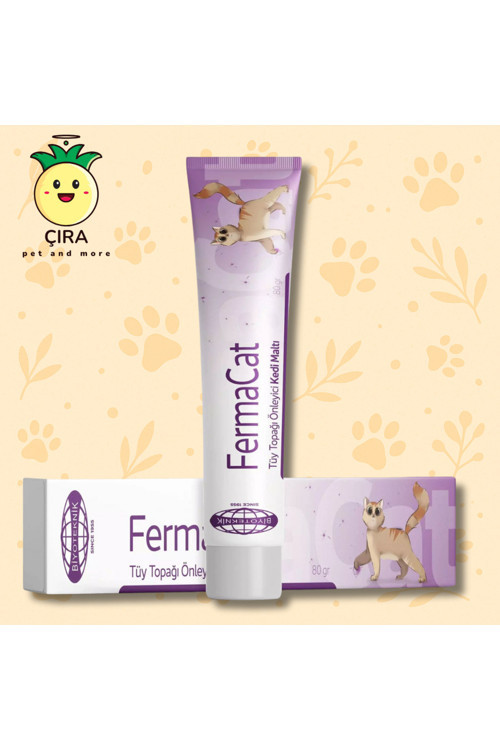 FERMACAT 80 GR KEDİ MALTI - Tüy Yumağı Önleyici Takviye