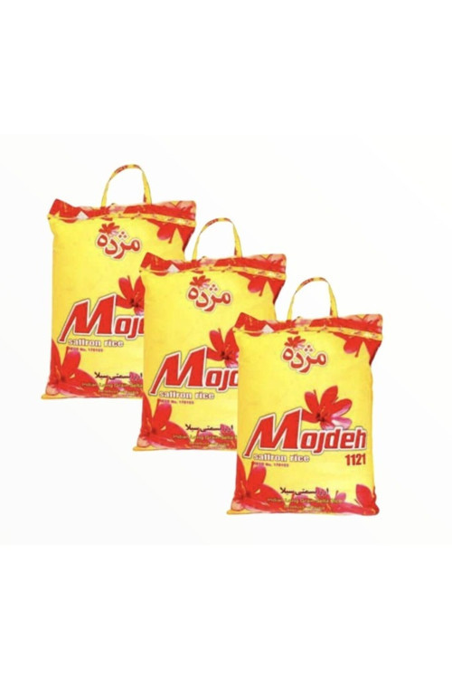 Müjde 1121 Safran Aromalı Hint Pirinci 3 X 5 Kg Pirinç