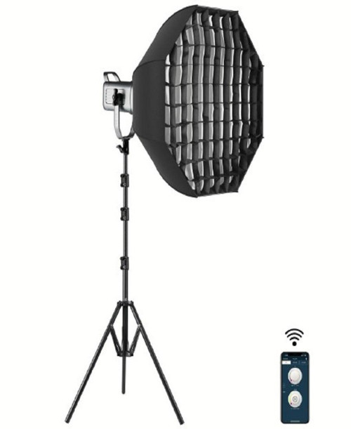 PR150DBi-Color LED Video Işığı Ayaklı Softbox Set