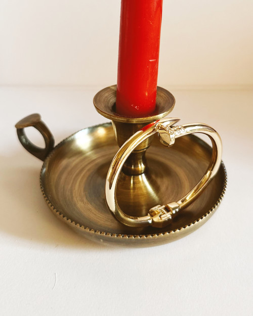 GOLD KALIN ÇİVİ KELEPÇE