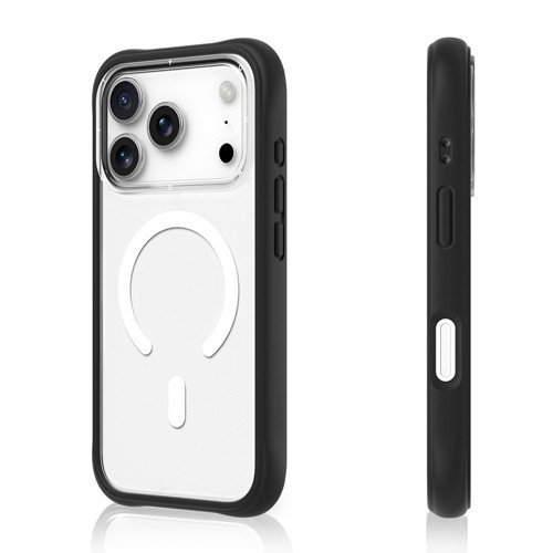 İphone 17 Pro Uyumlu Kılıf M-Safe Şarj Özellikli Airbagli Dynamic 2 Serisi Kapak Siyah