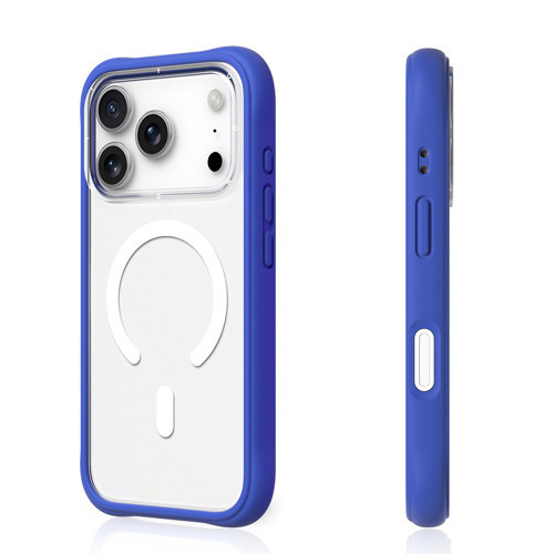 İphone 17 Pro Uyumlu Kılıf M-Safe Şarj Özellikli Airbagli Dynamic 2 Serisi Kapak Mavi
