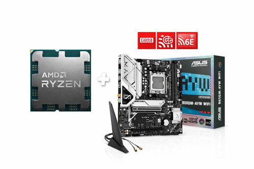 B650M-AYW WIFI AM5 ANAKART + Amd Ryzen 5 7500F AM5 ANAKART+İŞLEMCİ BUNDLE
