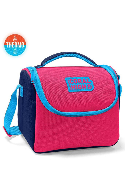 Kids Neon Mercan Lacivert Thermo Beslenme Çantası 11894