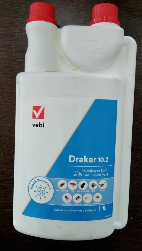 Draker Kokusuz Genel Haşere Ilacı Akrep Bit Sinek