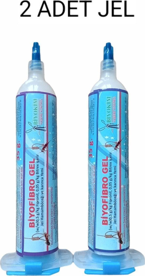 Biyofibro Hamam Böceği Jeli 35 G ( 2 Adet)