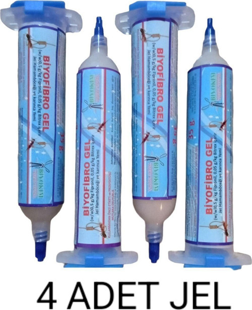 Biyofibro Hamam Böceği Jeli 35 G ( 4 Adet)