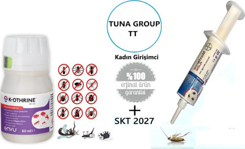 envu K-othrine sc 50 ml - maxforce platin 20 gram ikilisi 2027