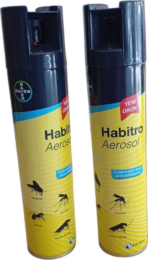 HABİTRO AEROSOL 275 ML X 2 ADETLİ YENİ ÜRÜN