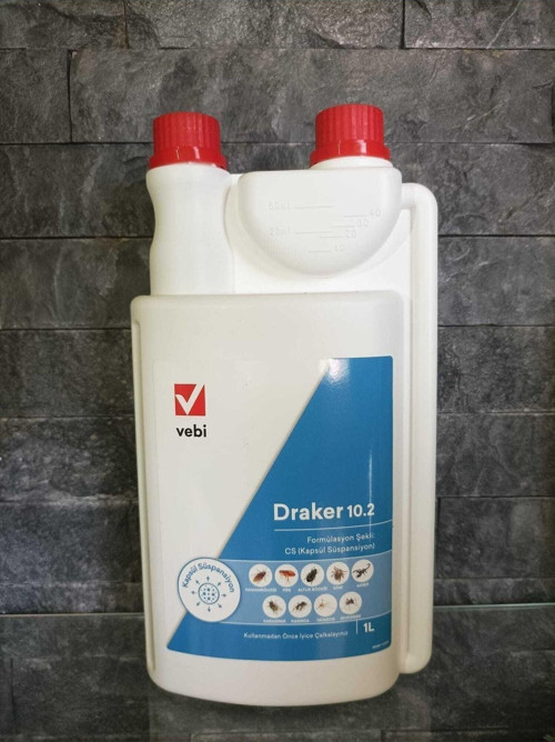 Draker 10.2 Cs 1 Litre Genel Haşere Ilacı