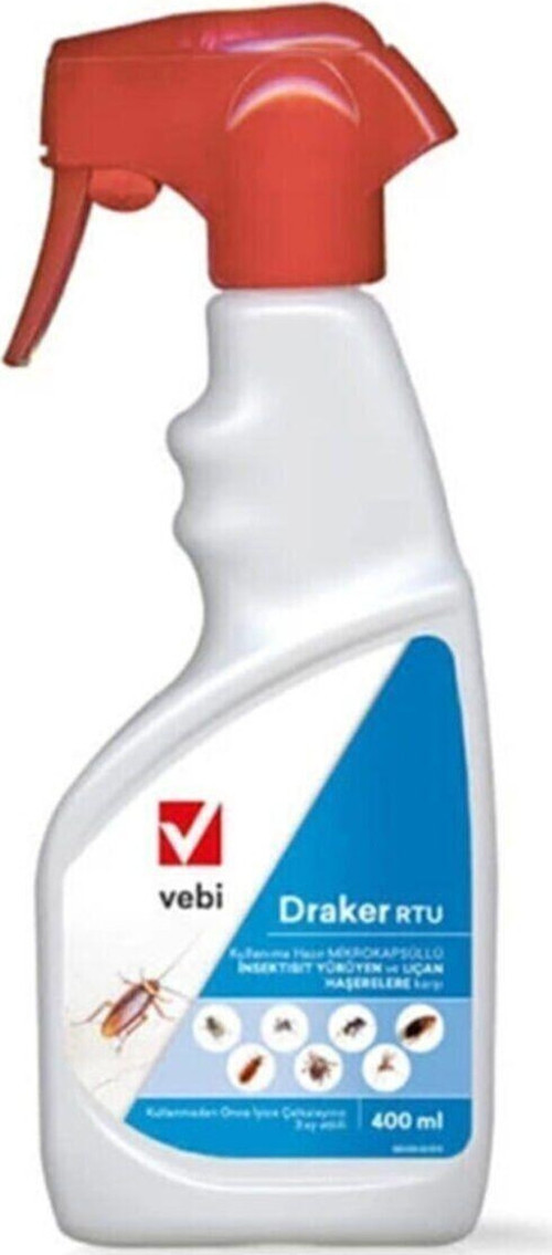 Hamam Böceği Ilacı Draker 10.2 - Kokusuz Ve Konsantre Sprey 400 ml 2026