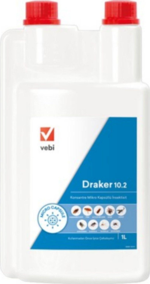 Konsantre Sivrisinek Ilacı Draker 10.2 Cs 1 Litre