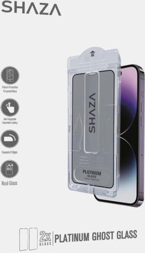 Airglass Privacy Iphone 13 Pro Max/14 Plus Ile Uyumlu Uygulama Aparatlı Hayalet Cam Ekran Koru