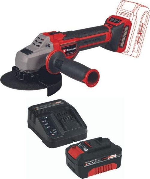 TP-AG 18/125 CE Q Li 1x4.0ah Akülü Avuç Taşlama