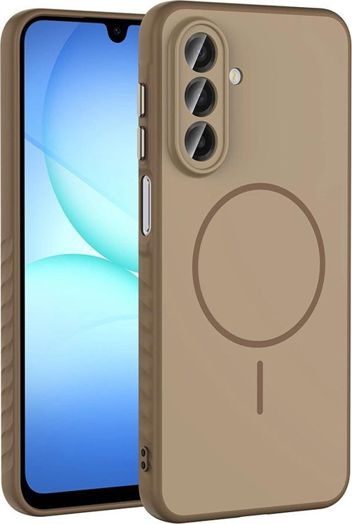 Galaxy A17 Kılıf M-safe Şarj Özellikli Zore Tea Kapak