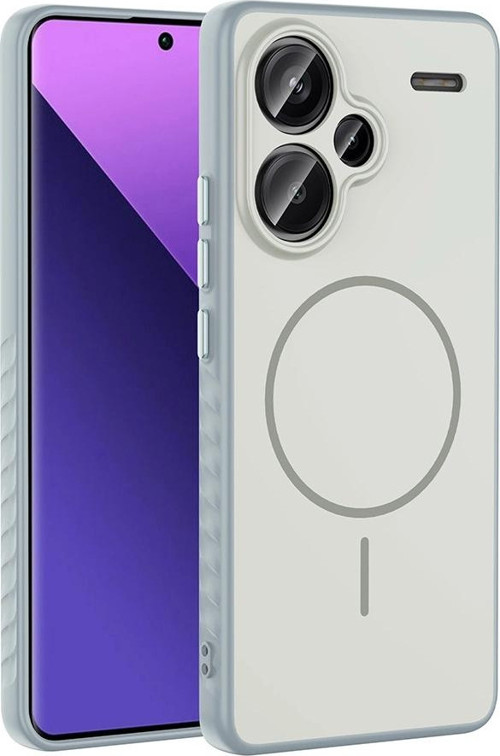 Xiaomi Redmi Note 13 Pro Plus 5G Kılıf M-Safe Şarj Özellikli Zore Tea Kapak