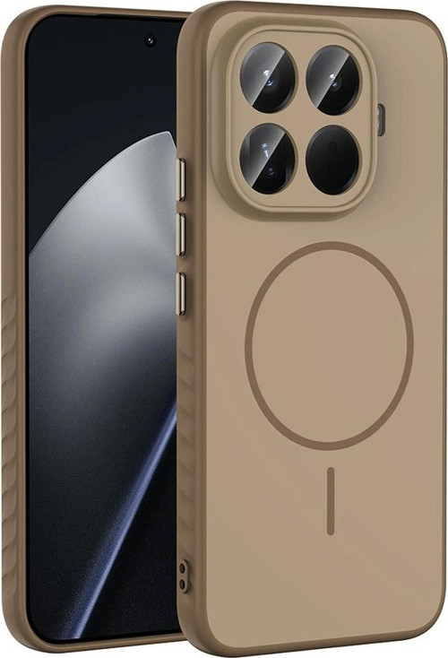 Xiaomi 15T Pro Kılıf M-Safe Şarj Özellikli Zore Tea Kapak