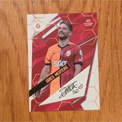 Mythos Card Dries Mertens Dijital İmzalı Oyun Kartı