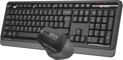 A4 TECH FG1035 GRİ Q MM 2.4G KABLOSUZ KLAVYE MOUSE SET