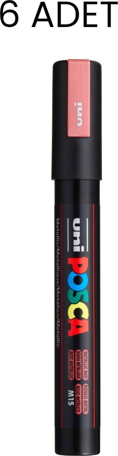 Posca PC-5M Su Bazlı Marker Kalem 6'lı Kutu