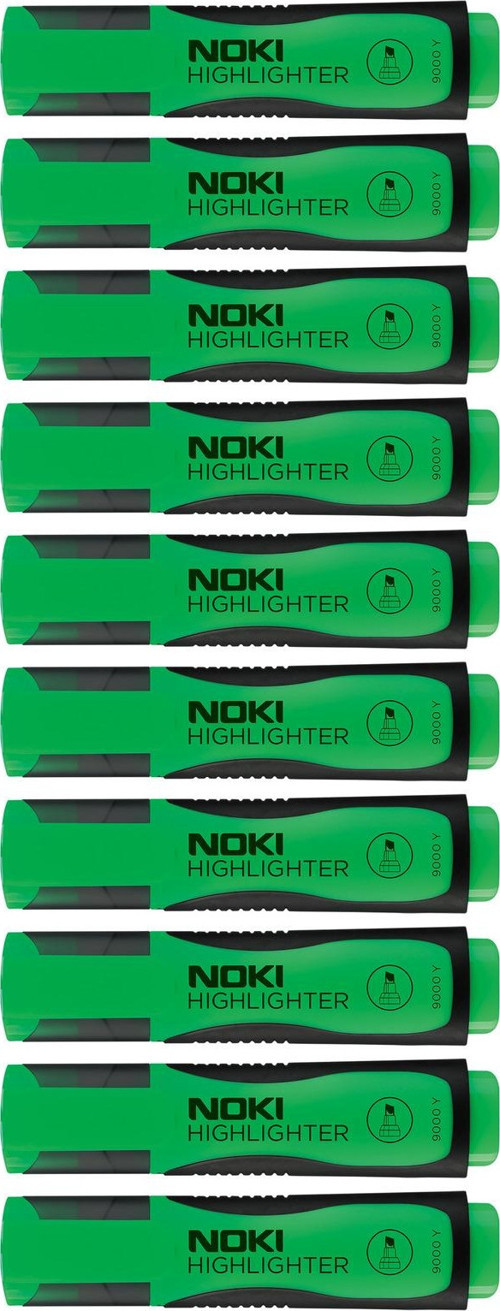 Noki 9000 Fosforlu Kalem 10'lu Kutu
