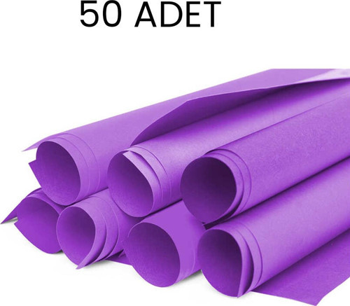 Fon Kartonu 50x70 50'li Ekonomik Paket Mor