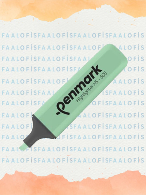 HS-505 Doldurulabilir Fosforlu Kalem Pastel Renkler 5 Adet