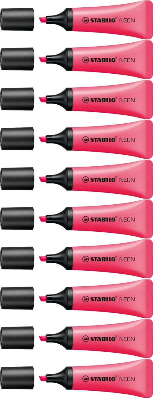 Stabilo Neon Fosforlu Kalem 10 Adet