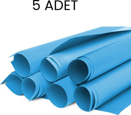 Fon Kartonu 50x70 5 Adet Mavi