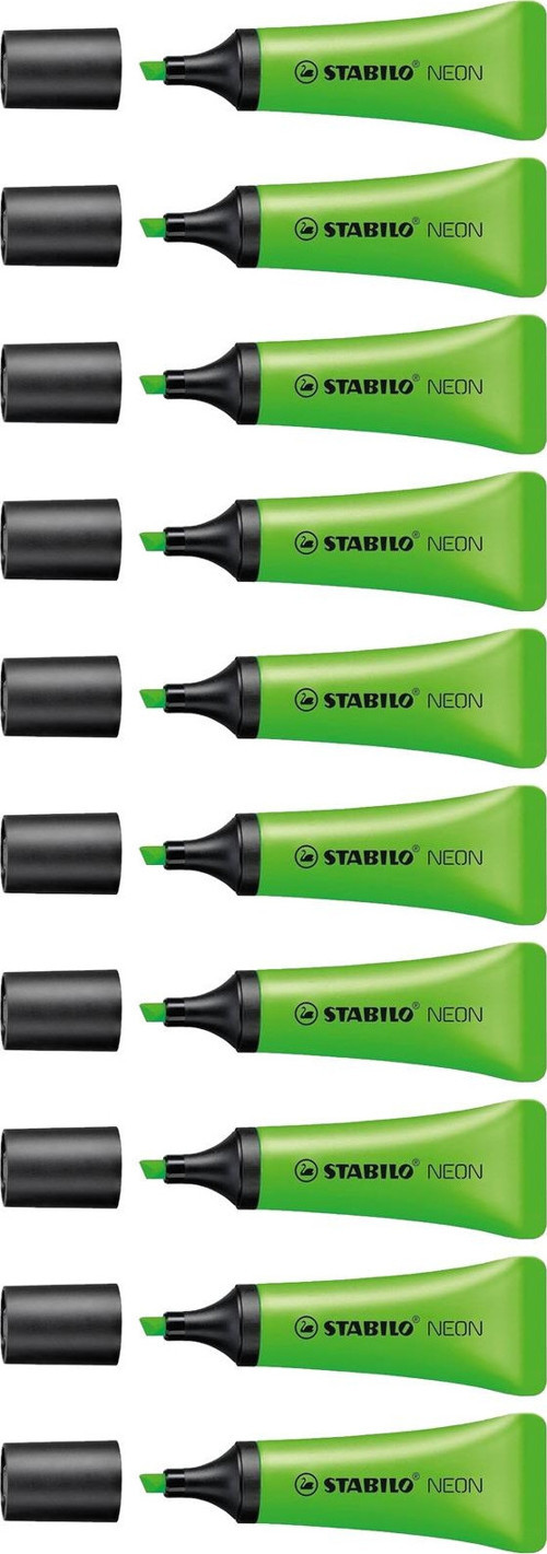 Stabilo Neon Fosforlu Kalem 10 Adet
