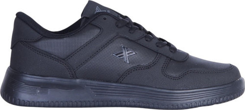 Lutton Prt-4027 Cilt Siyah Erkek Sneaker Ayakkabı