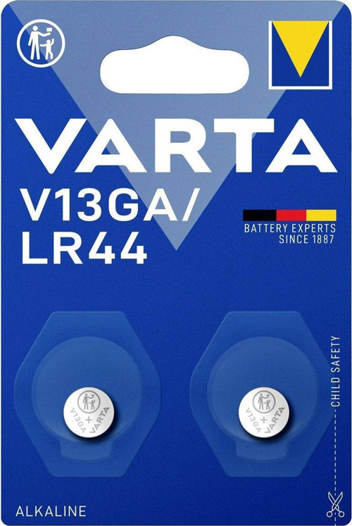 Düğme Pil V13GA LR44 İkili