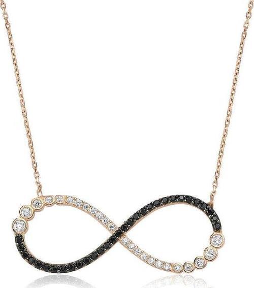 925 Ayar Gümüş Sonsuzluk Kolye