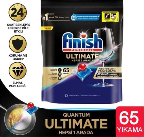 Quantum Ultimate 65 Kapsül Bulaşık Makinesi Tableti