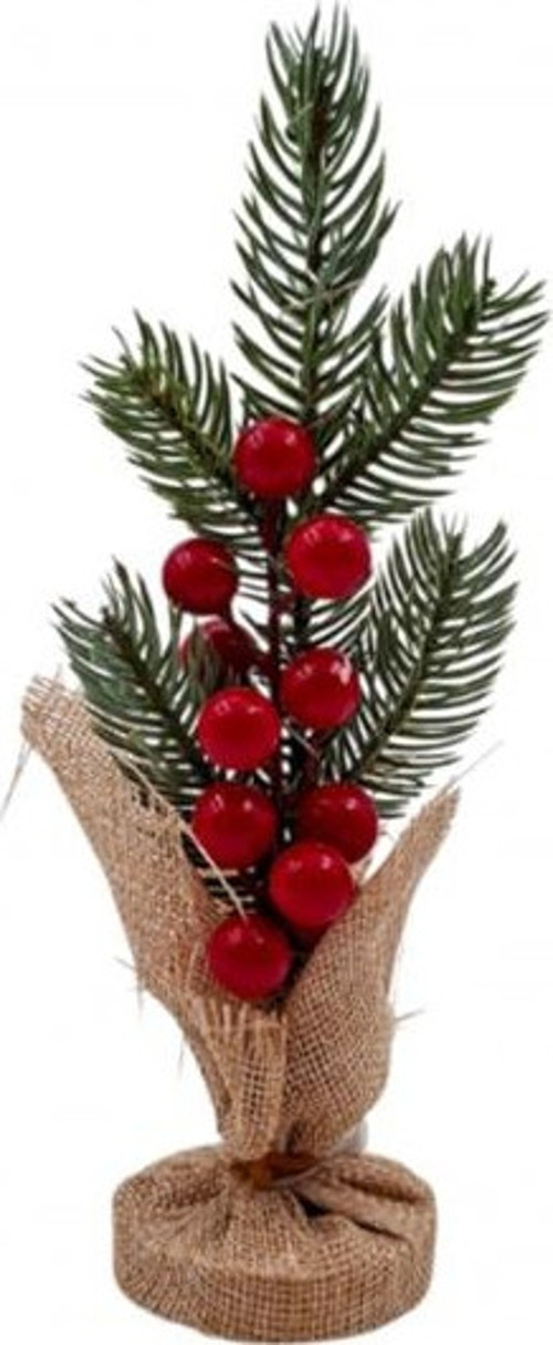 Işıklı Kokina Yılbaşı Ağacı 24Cm