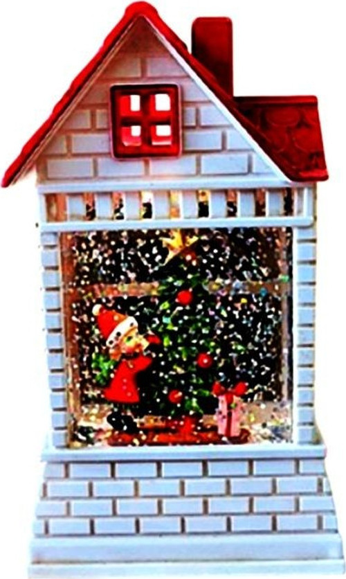 Wjl Ev Işıklı Kar Yağışlı Hediyelik Ith-Yıl-239