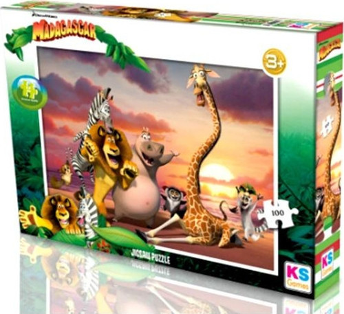 Puzzle Madagascar 100 Parça